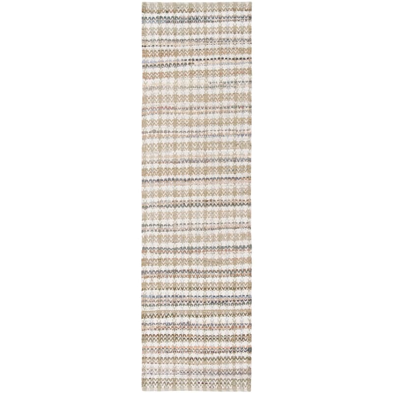SAFAVIEH Handmade Flatweave Montauk Hermanda Casual Cotton Rug