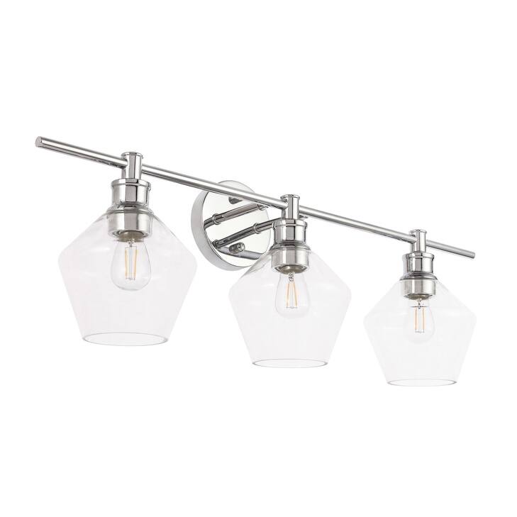 Gerald 3-Light Wall Sconce - 28.1/10.2 - 28.1/10.2