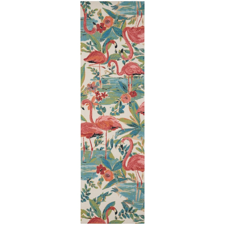 Wanderly Flamingo Indoor/ Outdoor Area Rug by Havenside Home - On Sale -  Bed Bath & Beyond - 27420477