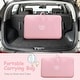 preview thumbnail 40 of 39, Travel Portable Baby Bed Side Sleeper Bassinet Crib with Carrying Bag - 38" x 19.5"-27.5" x 26.5"-34" (L x W x H)