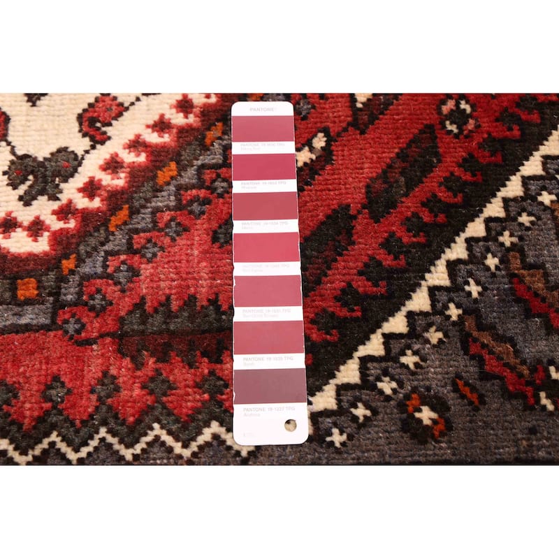 ECARPETGALLERY Hand-knotted Konya Anatolian Red Wool Rug - 4'5 x 9'4