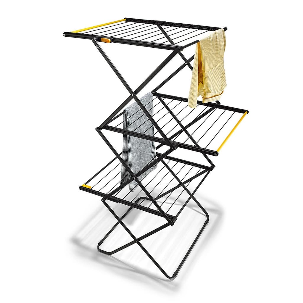 AirFrame™ Clothes Drying Rack with Long Garment Hanging Rails