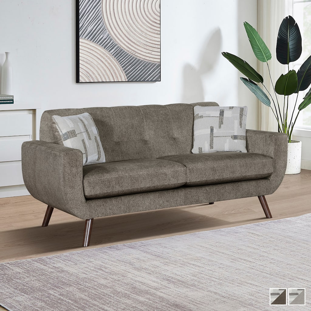 Celosia Microfiber Living Room Loveseat