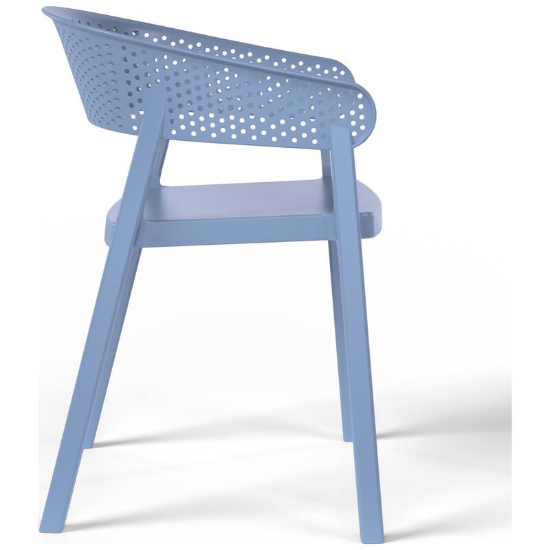 Frond and Form Outdoor Stacking Dining Armchair (Set of 2)