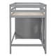 preview thumbnail 19 of 17, Modern Twin Size Loft Bed With Built-in Storage Wardrobe And 2 Windows for Bedroom