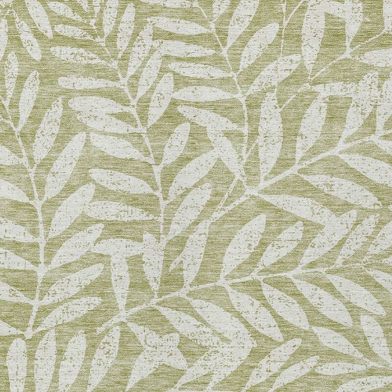 HomeRoots Floral Transitional Rectangle Outdoor Rug