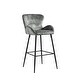 preview thumbnail 15 of 19, Corvus Lomax Modern Upholstered Bar Stools (Set of 2)