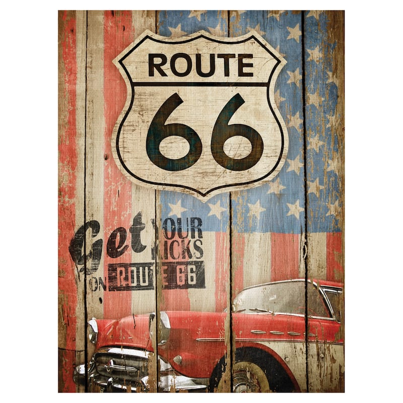 Get Your Kicks I Canvas Art Print
