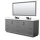 Option Dark Gray / Giotto Quartz Top / Matte Black