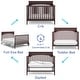 preview thumbnail 4 of 50, Graco Lauren 4-in-1 Convertible Crib - Converts to Toddler Bed, Daybed, and Full-Size Bed, 3 Adjustable Mattress Heights