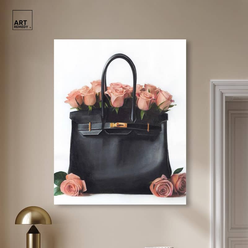Doll Memories - Exclusif Roses Canvas by Art Remedy, Gallery Wrapped