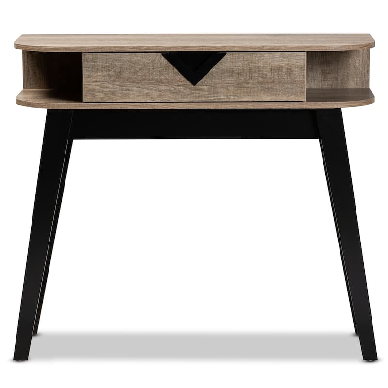 Wales Modern & Contemporary Light Brown Finished Wood Console Table
