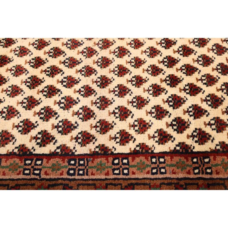 ECARPETGALLERY Hand-knotted Royal Mahal Cream Wool Rug - 5'8 x 7'11