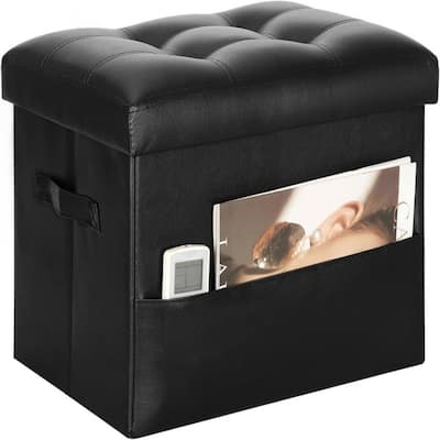 Storage Ottoman Foot Rest Stoo 17x13x13in