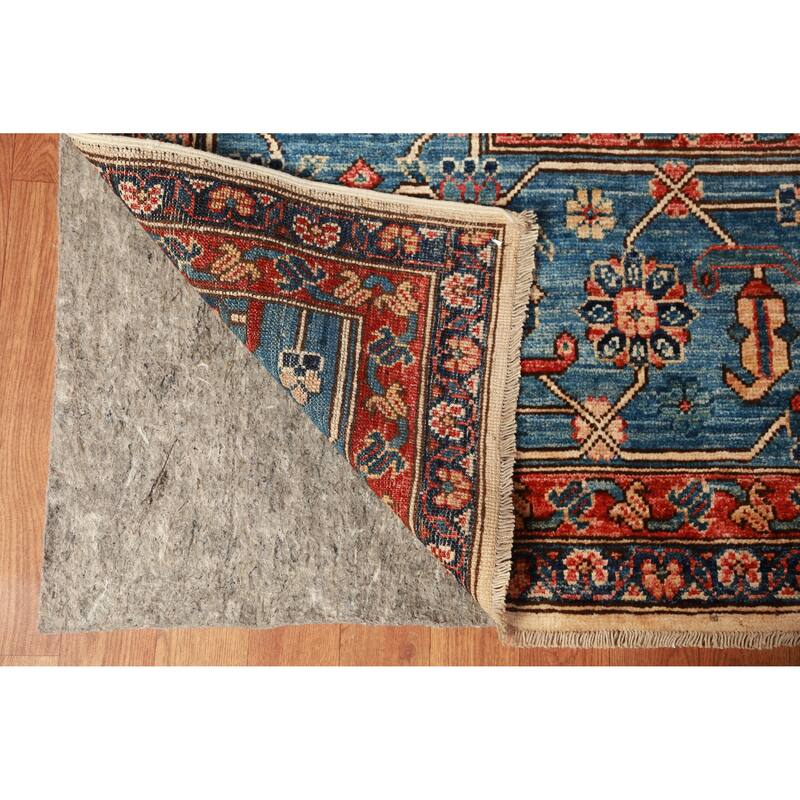 Hand Knotted Oriental 100% Wool Carpet Traditional All-Over Beige & Ivories Ziegler Area Rug - 17' 4'' X 13' 1''