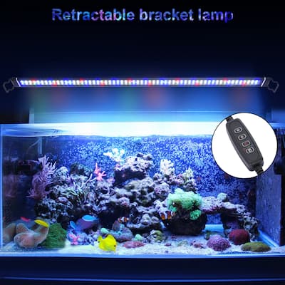 Full-Spectrum Aquarium Light With Aluminum Alloy Shell Extendable Brackets-Light
