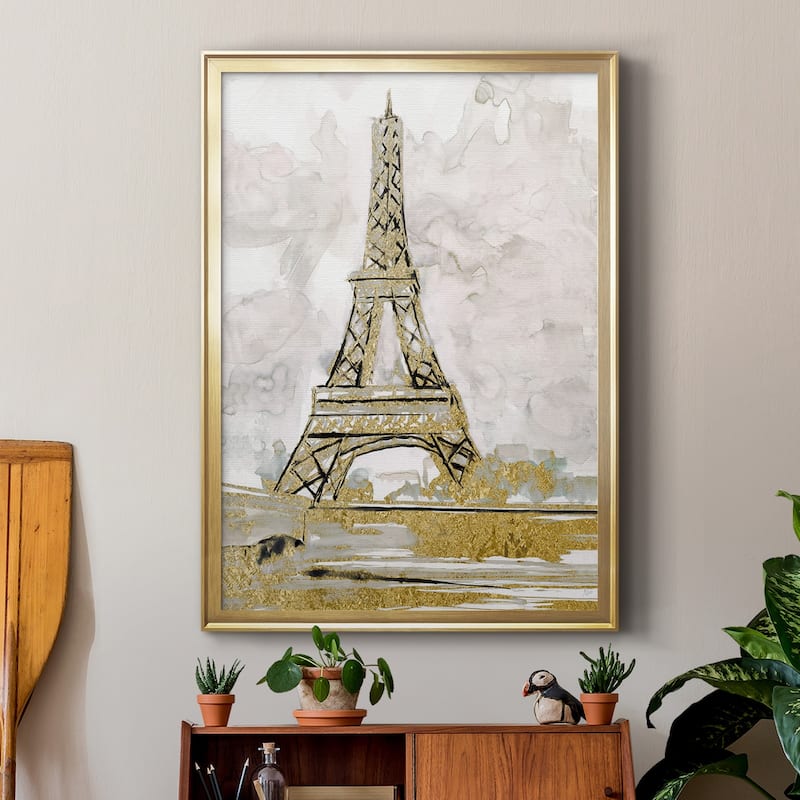 Eiffel Tower Glitz Premium Framed Print - Ready to Hang
