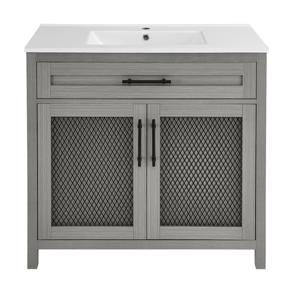 Swiss Madison SM-BV422 Calice 20" Free Standing Single Basin Vanity