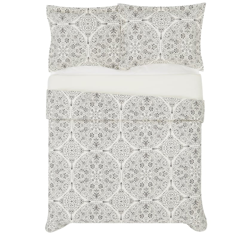 Cannon Gramercy Medallion 3 Piece Comforter Set