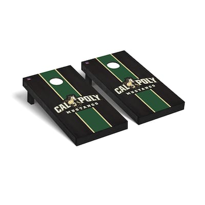 Cal Poly Mustangs Onyx Cornhole Board Set