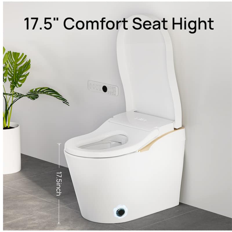 Smart Toilet with Bidet & Auto Flush