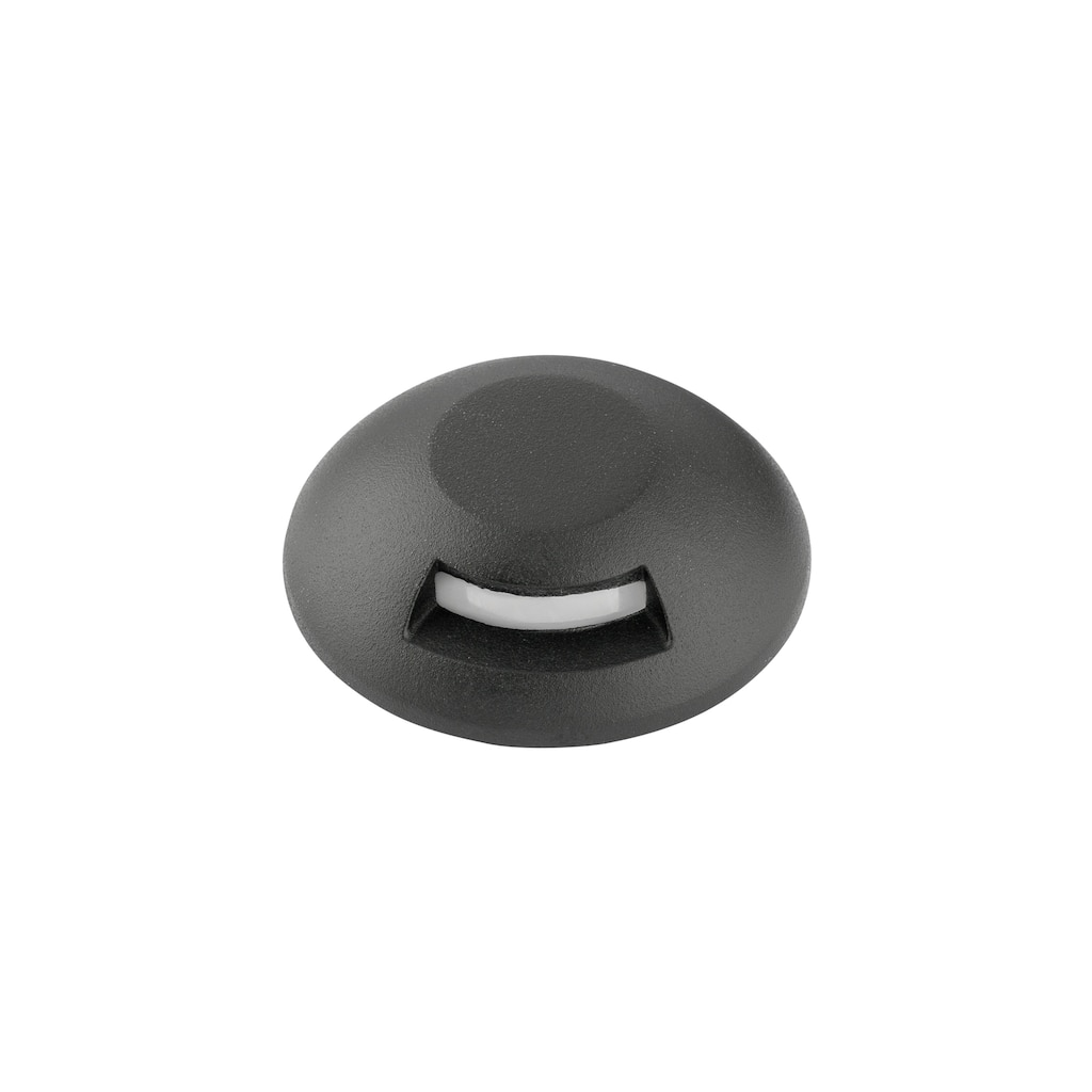 Kichler Lighting LED Mini All-Purpose Single Opening in Black Brass, Landscape Lighting, (2.25" x .75"), 16148BKB - 0.75