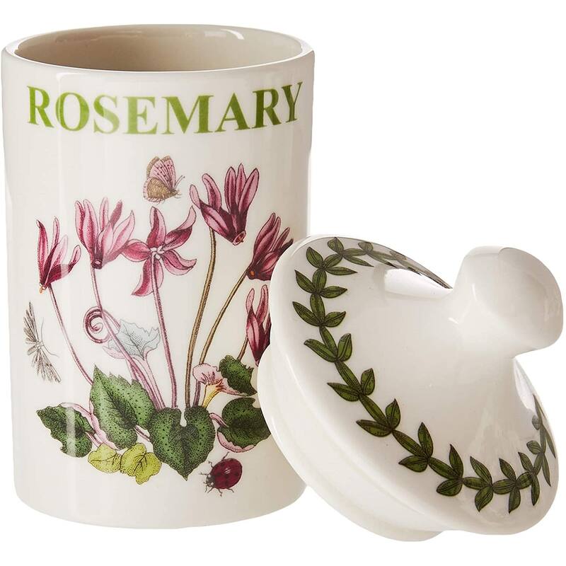 Portmeirion Set of 6 Botanic Garden Assorted Spice Jars - 4.5 inch