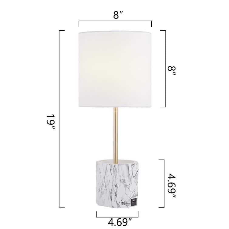 Resin USB Desk Lamp - N/A