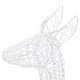 preview thumbnail 7 of 8, vidaXL Acrylic Reindeer Family Christmas Decoration 160 LED Cold White - Cold white - 27.2" x 6.7" x 35.4"