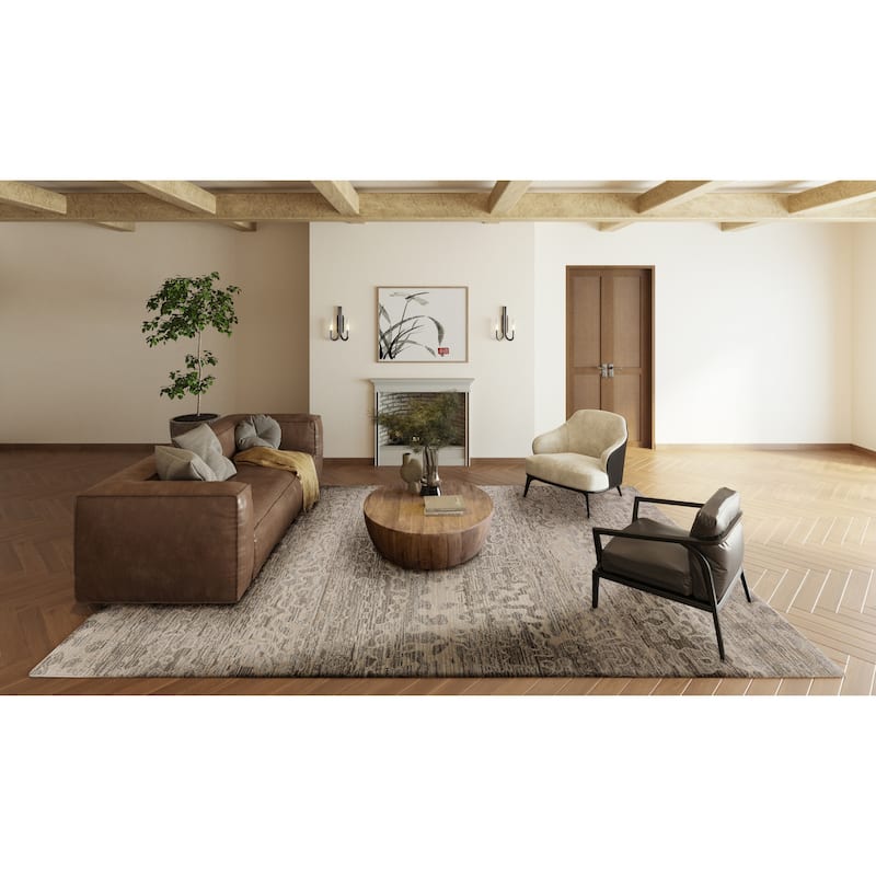 Emery Geo Texture Machine Made Rug