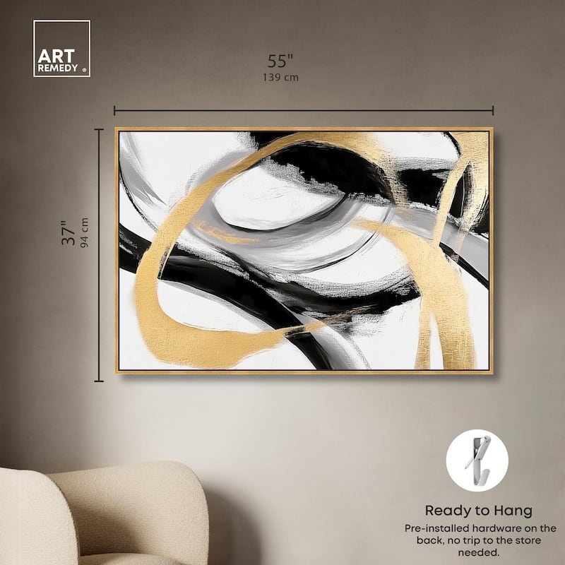 Midas Arc I Canvas by Art Remedy