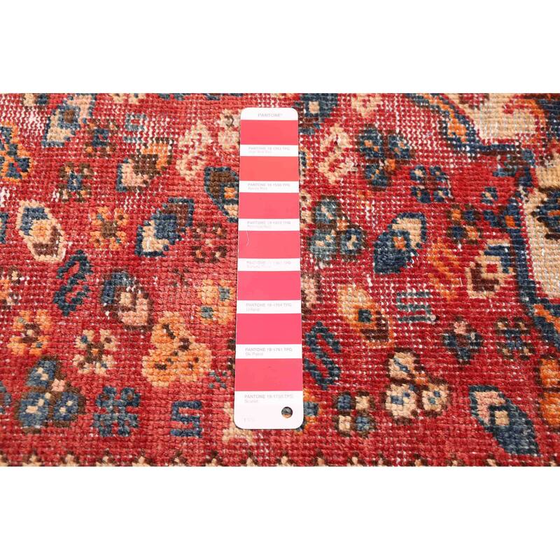 ECARPETGALLERY Hand-knotted Konya Anatolian Red Wool Rug - 5'1 x 10'0