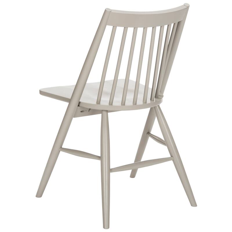 SAFAVIEH Orelia 19 Inch Black Spindle Dining Chair (Set of 2) - 21Wx22Dx34H