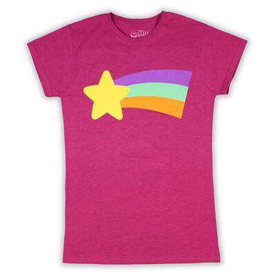 Disney Gravity Falls Juniors Mabel Rainbow T-Shirt