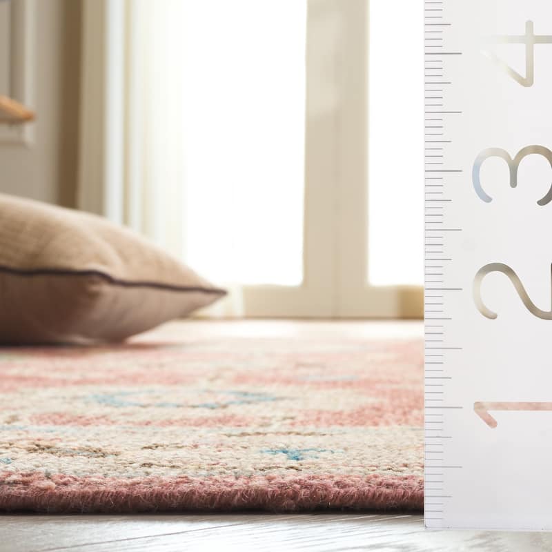 SAFAVIEH Handmade Samarkand Shanita Traditional Oriental Wool Rug