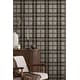 preview thumbnail 19 of 35, Harry & Grace Herringbone Plaid Premium Matte Non-Woven Peel and Stick Wallpaper