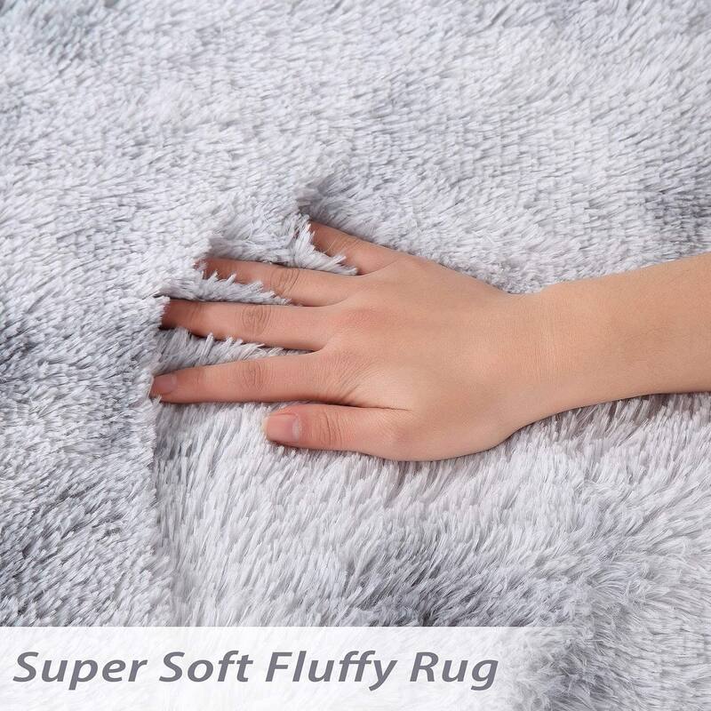 Garvee Shag Fluffy Area Rug Modern Indoor Plush Shaggy Carpet