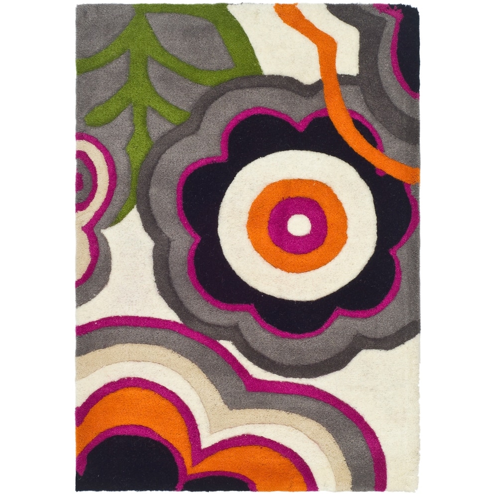 SAFAVIEH Handmade Soho Ashly Floral N.Z. Wool Rug