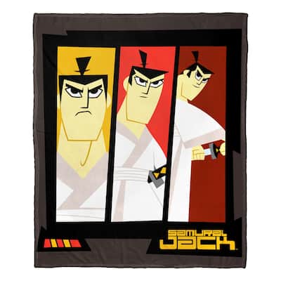Cartoon Network Samurai Jack Jack Panels Silk Touch Throw Blanket