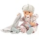 preview thumbnail 1 of 3, Gotz Maxy Aquini Lucky Mushroom - 16.5" Bath Baby Doll with Sleeping Brown Eyes
