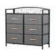 preview thumbnail 8 of 6, Crestlive Products 6 Drawers Dresser Fabric Storage Chest