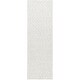 preview thumbnail 27 of 29, Phyllida Scandinavian Solid Area Rug 2' 6" x 8' - Cream