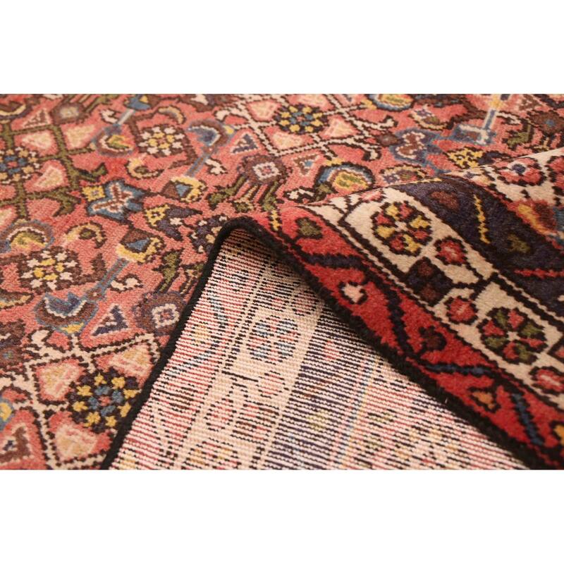 ECARPETGALLERY Hand-knotted Antalya Vintage Light Red Wool Rug - 3'5 x 9'1