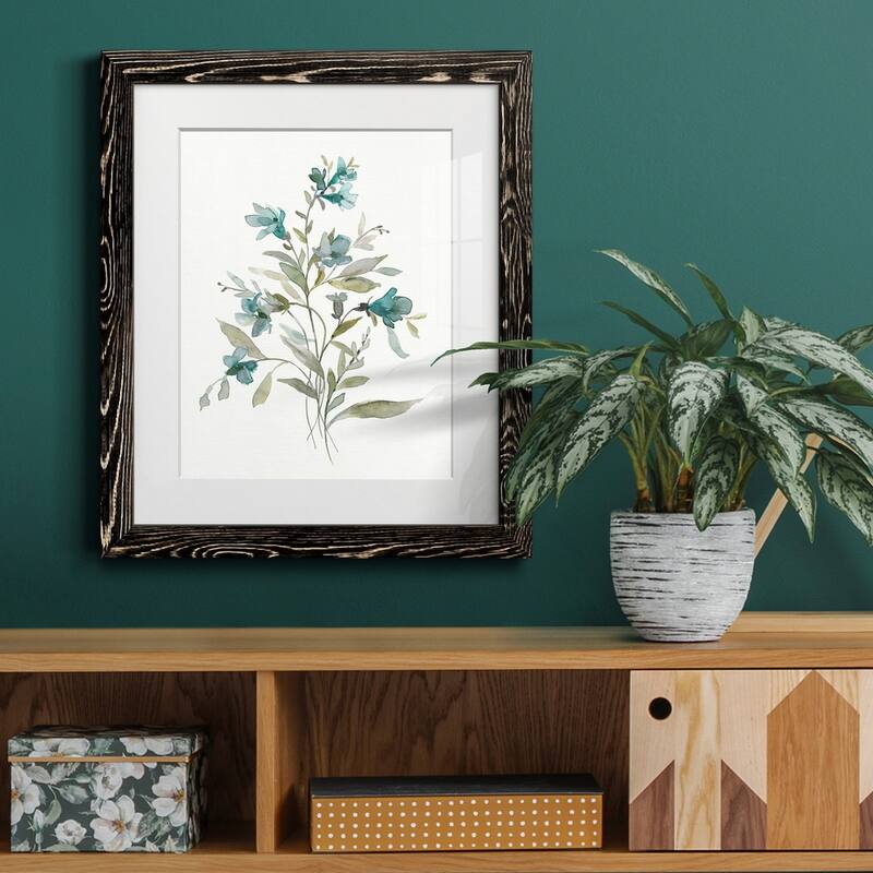Linen Botanical III-Premium Framed Print - Ready to Hang