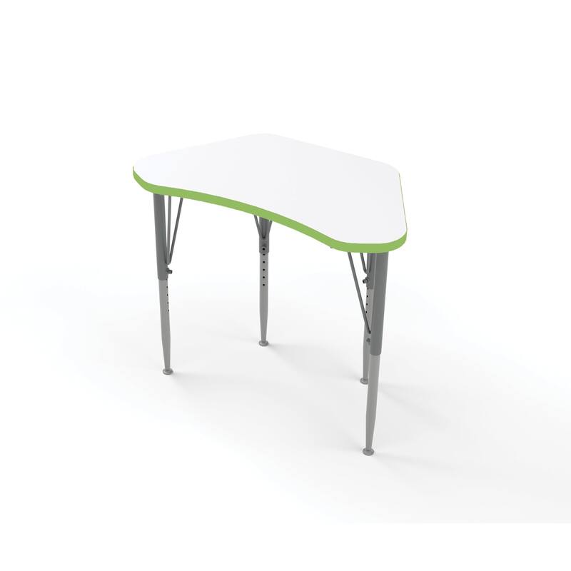 Tot Mate Versa Kids Desk Wing Shape Small Laminate Surface 29.75" x 16.75" Classroom Table
