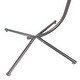 preview thumbnail 7 of 5, Modern Swing Egg Chair with Stand and Cushion - Sturdy Steel