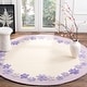 preview thumbnail 2 of 11, SAFAVIEH Handmade Children's Daisy Borders Ivory New Zealand Wool Rug