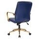 preview thumbnail 27 of 46, Baldwin Mid-Back Faux Leather Chair