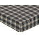 preview thumbnail 3 of 4, Sweet Jojo Designs Blue and Tan Woodland Plaid Flannel Rustic Patch Collection Fitted Crib Sheet
