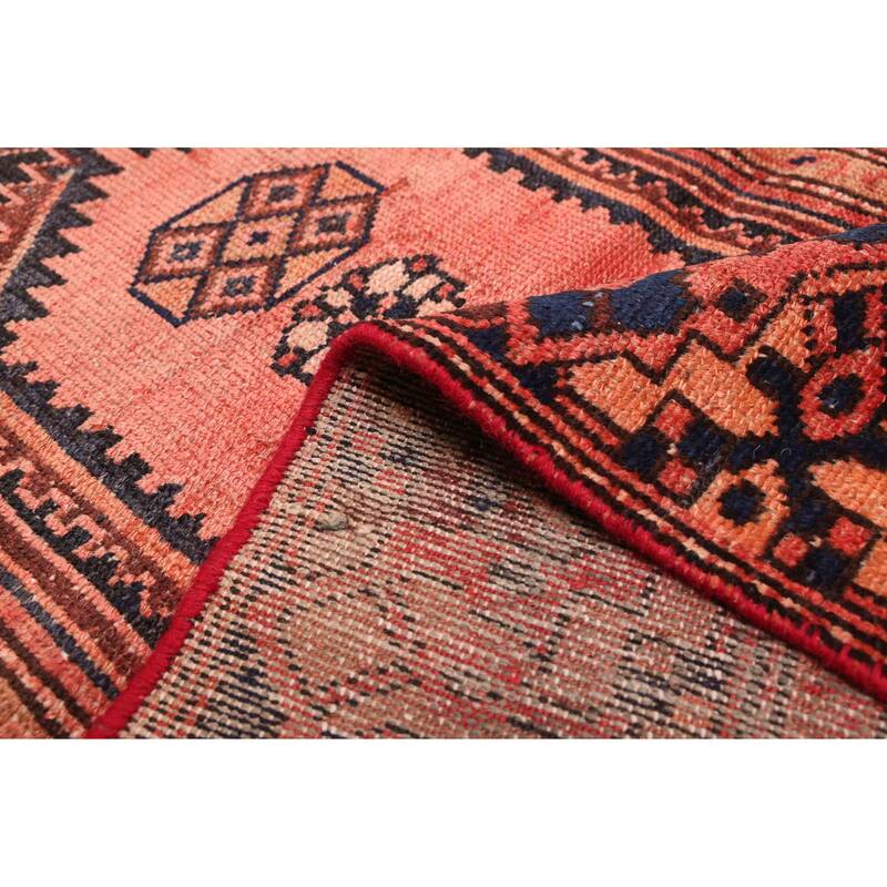 ECARPETGALLERY Hand-knotted Andelz Dark Copper Wool Rug - 3'1 x 6'5